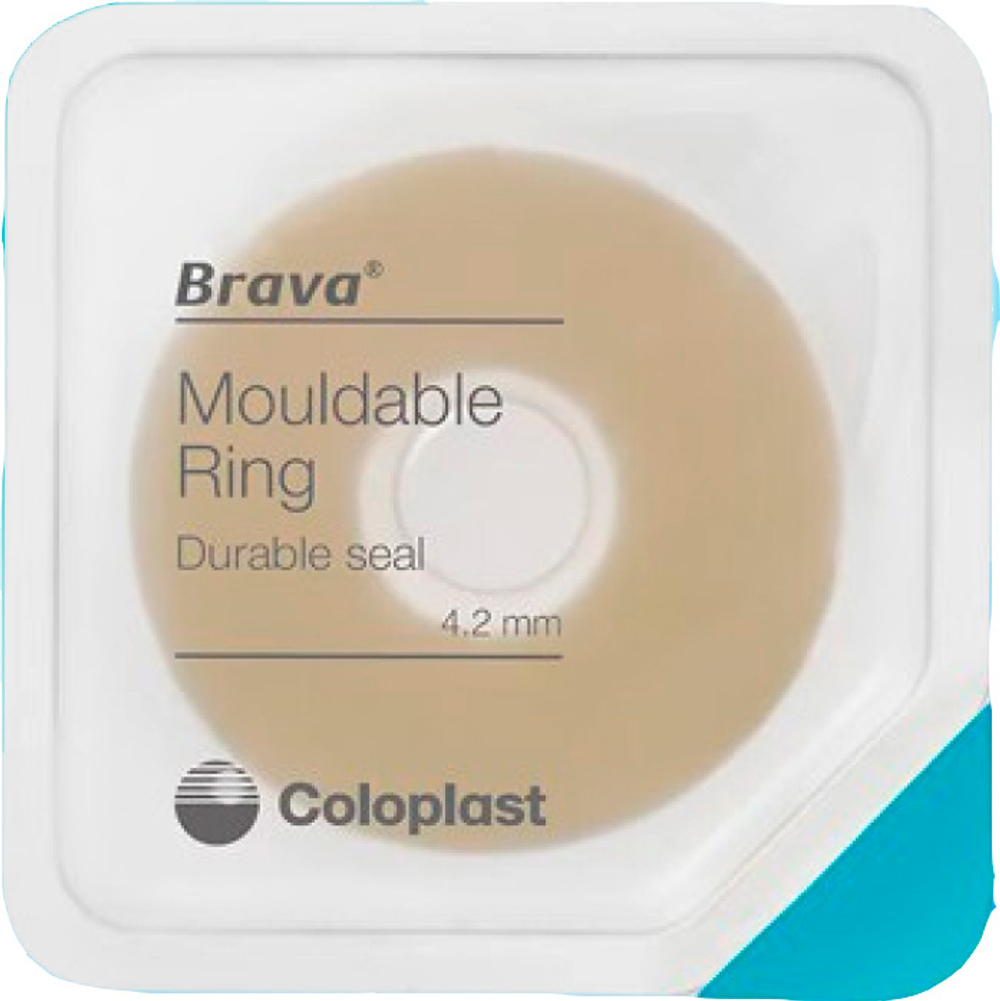 Защитное моделируемое кольцо для стомы Coloplast Brava Mouldable Ring 4,2 мм, 10шт арт 120425