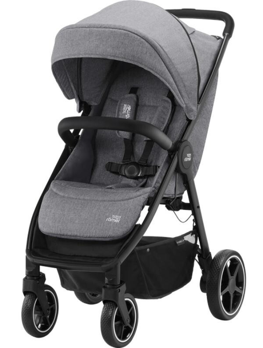 Детская прогулочная коляска Britax B-Agile R Elephant Grey/Black