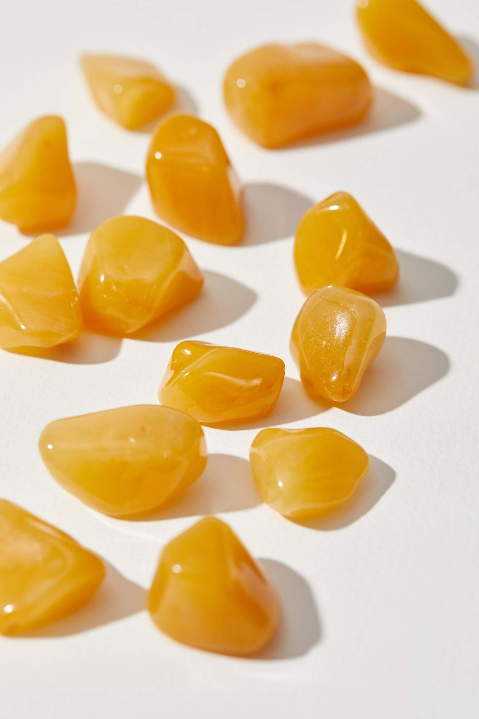 Жёлтый авантюрин галтовка