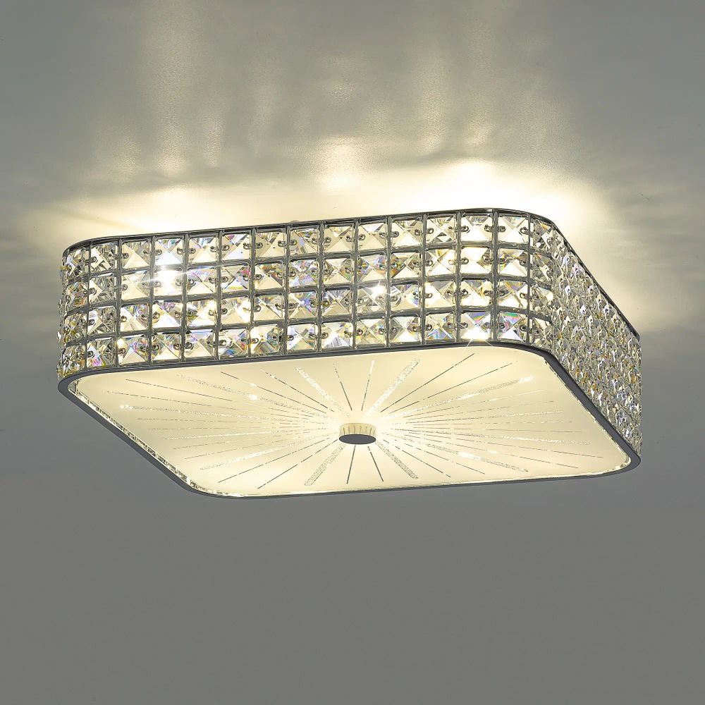 Citilux Портал CL324261 Люстра хрустальная Хром