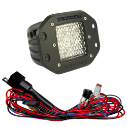 Фара Aurora 2" рабочего белого света врезная ALO-E-K-2-E4T