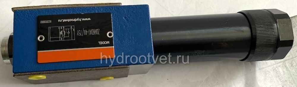 ZDR6DP1-4X/75YM - Редукционный клапан Ду 6 трехлинейный модульного монтажа  с давлением регулировки до 75 бар, регулирует в канале P, обратный клапан - М = нет
