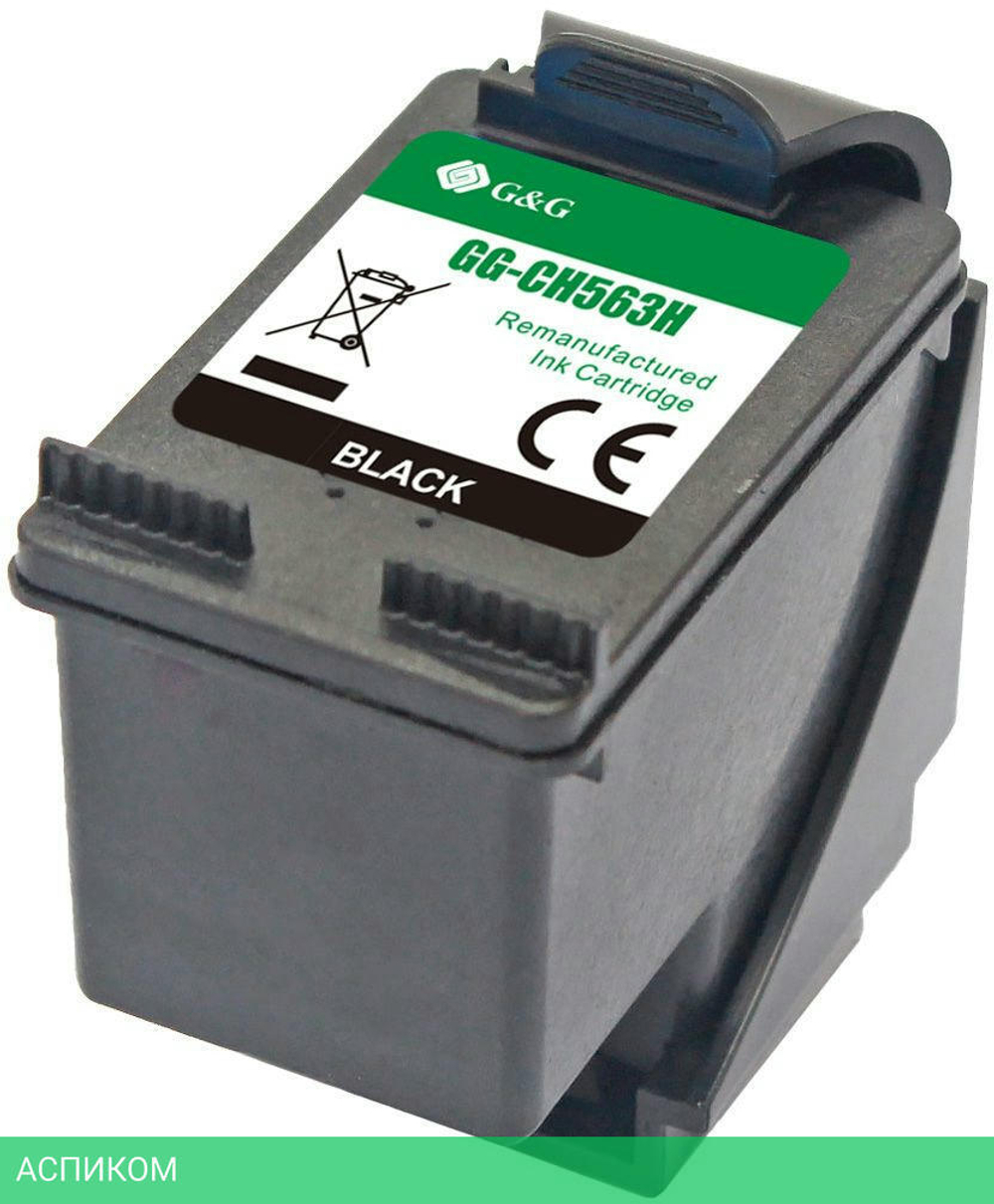 Картридж G&G GG-CH563H черный