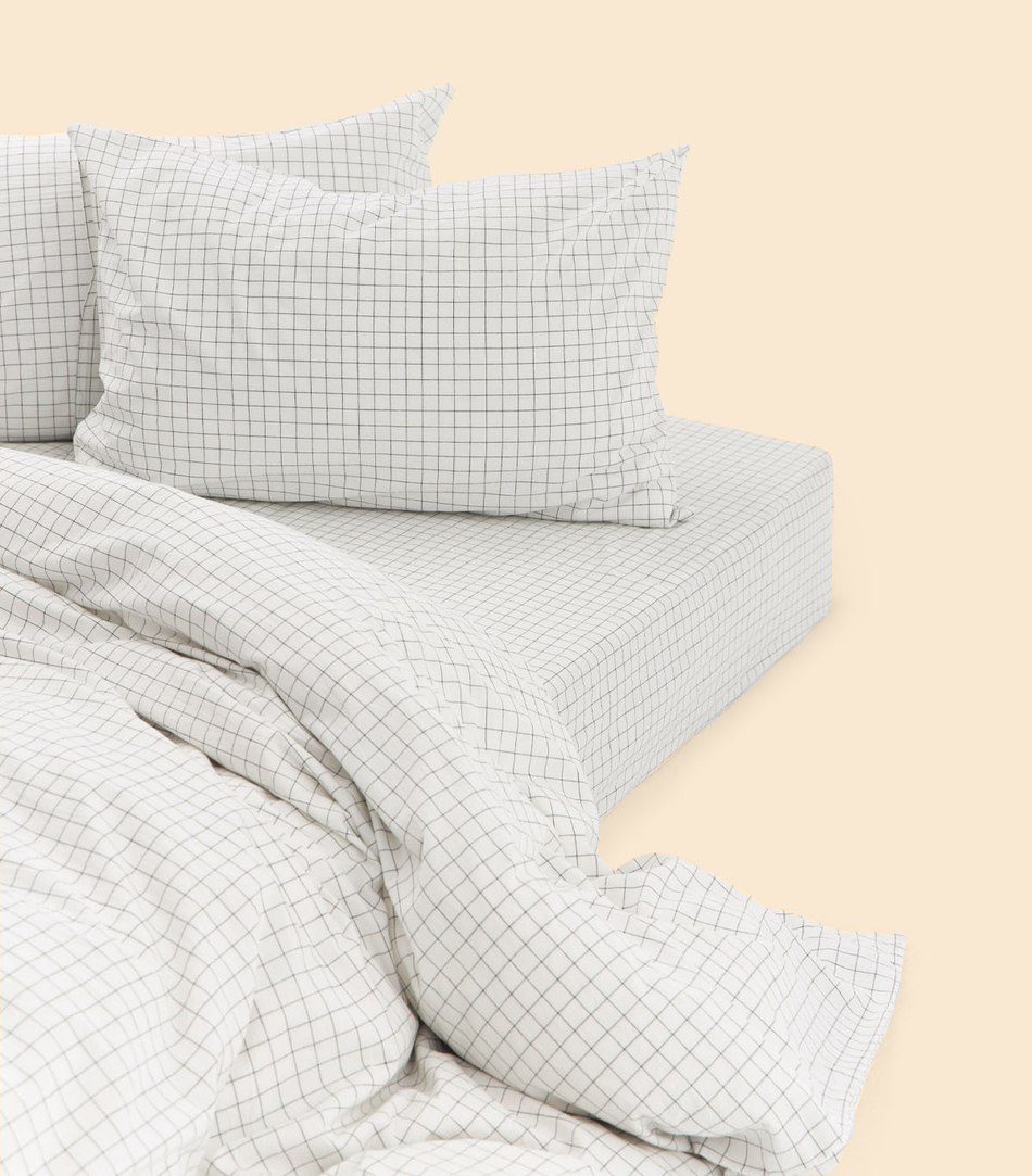 Пододеяльник - Melange White - 200x200