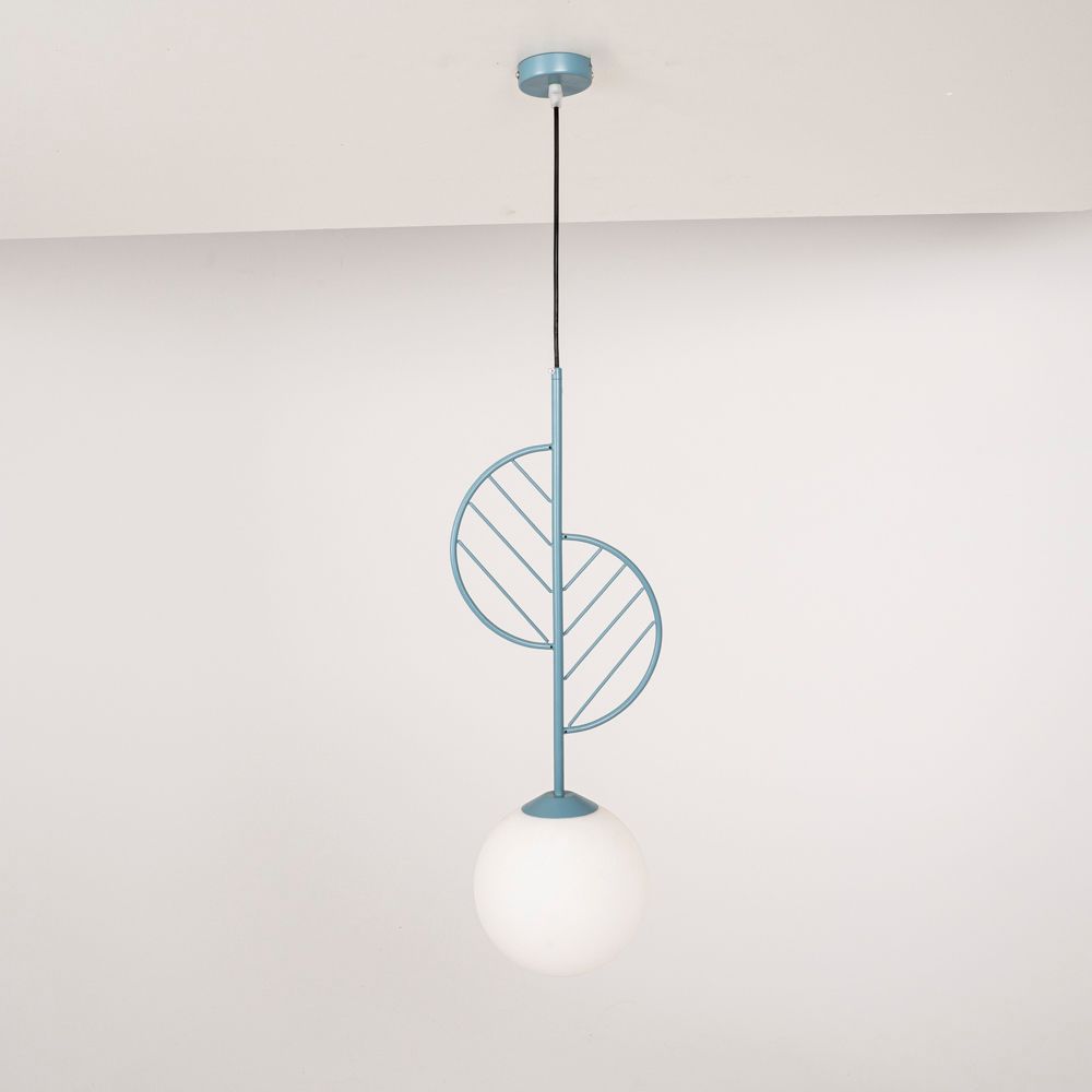 Подвесной светильник LEAF A Голубой