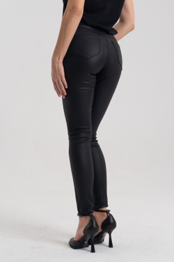 Брюки экокожа