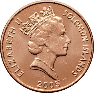 2 цента 2005 Соломоновы острова