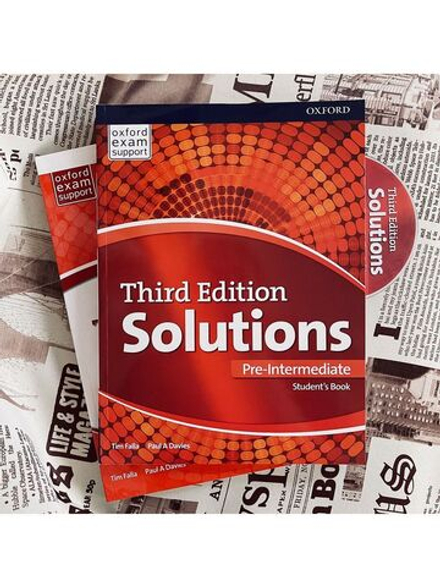 SOLUTIONS PRE-INTERMEDIATE (3d edition) SB+W+CD