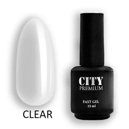 CITY NAIL Premium  Fast Gel Clear 15мл
