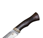 Нож кузница Семина Беркут,кован. ст.95х18 со следами ковки ,венге,литье