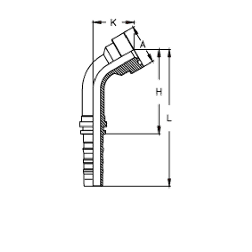 Фитинг DN 50 SFL 2 71.4 (60) CS