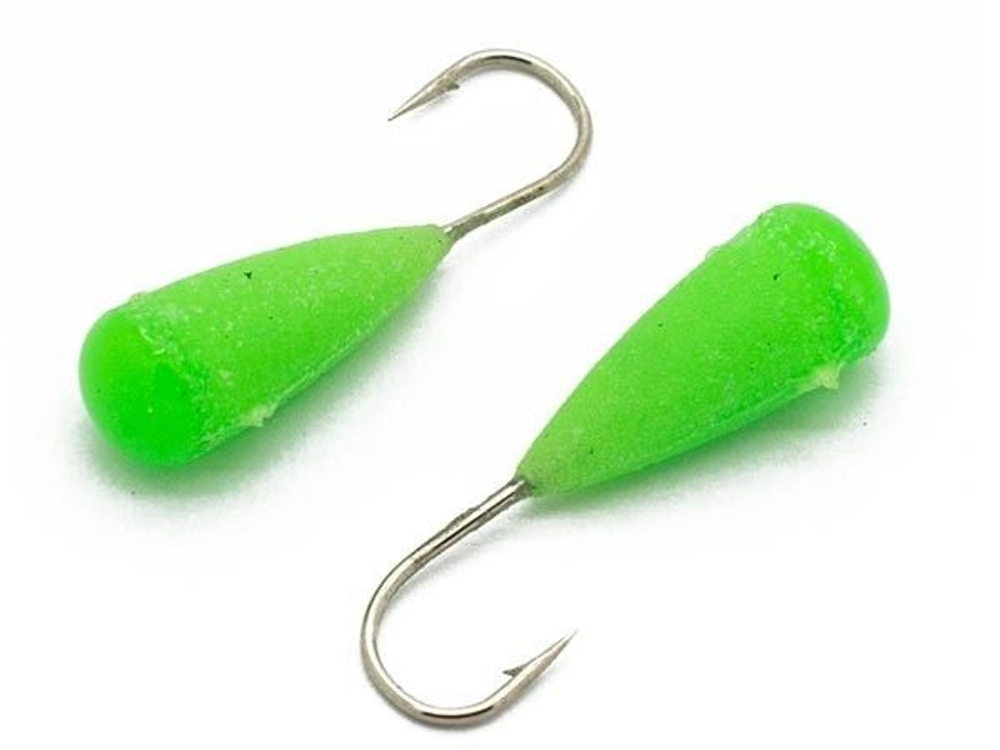 Мормышка Конус свечение Красное + Желтое MOK510RY 10шт/уп