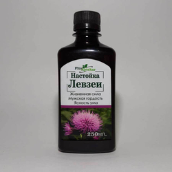 Фото настойки левзеи сафлоровидной 250мл.-adonnis.ru