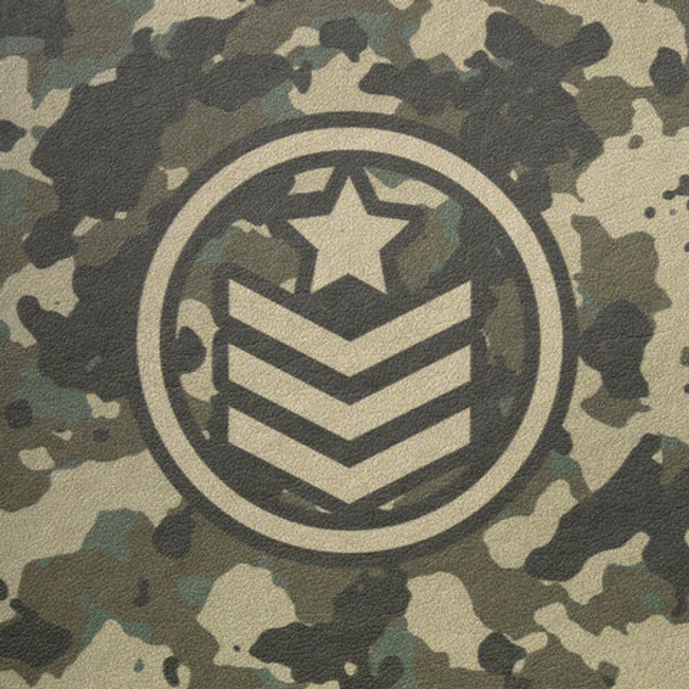 Тетрадь на кольцах А5 (180х220 мм), 80 л., под кожу, BRAUBERG VISTA, "Military", 112134