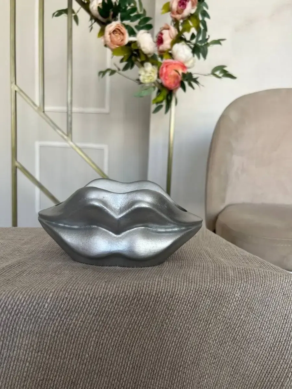 Кашпо Горшок Гипсовая голова Ваза Декор для дома