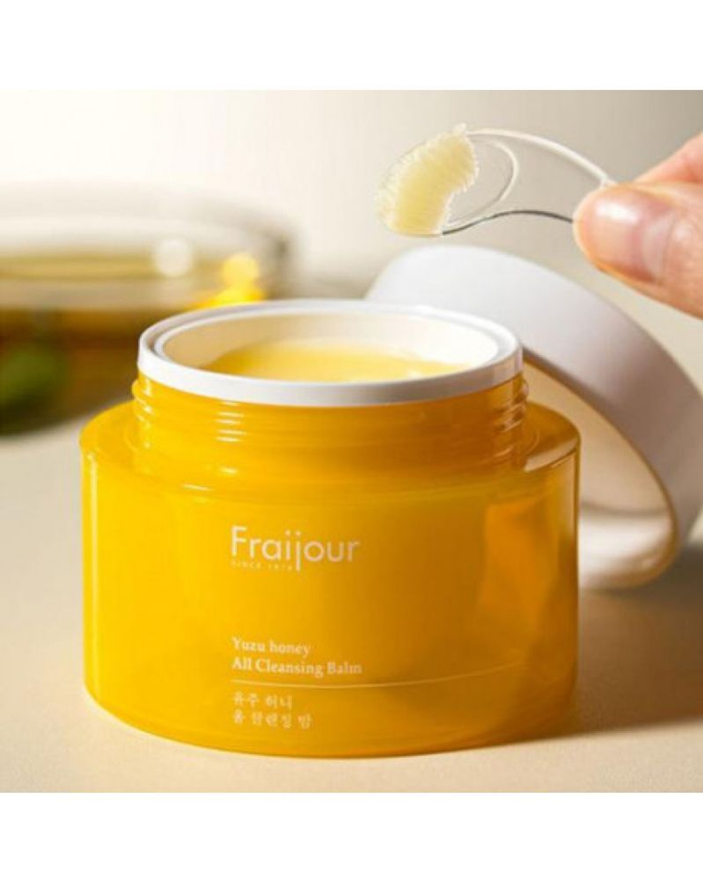 Evas Fraijour Yuzu Honey All Cleansing Balm гидрофильный бальзам для сияния кожи с прополисом и экстрактом Юдзу