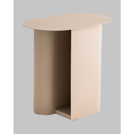 Журнальный столик Yvaine металл бежевый