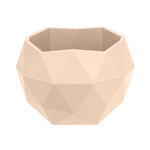 Кашпо "Топаз" (1,2л.) Цв. Кремовый