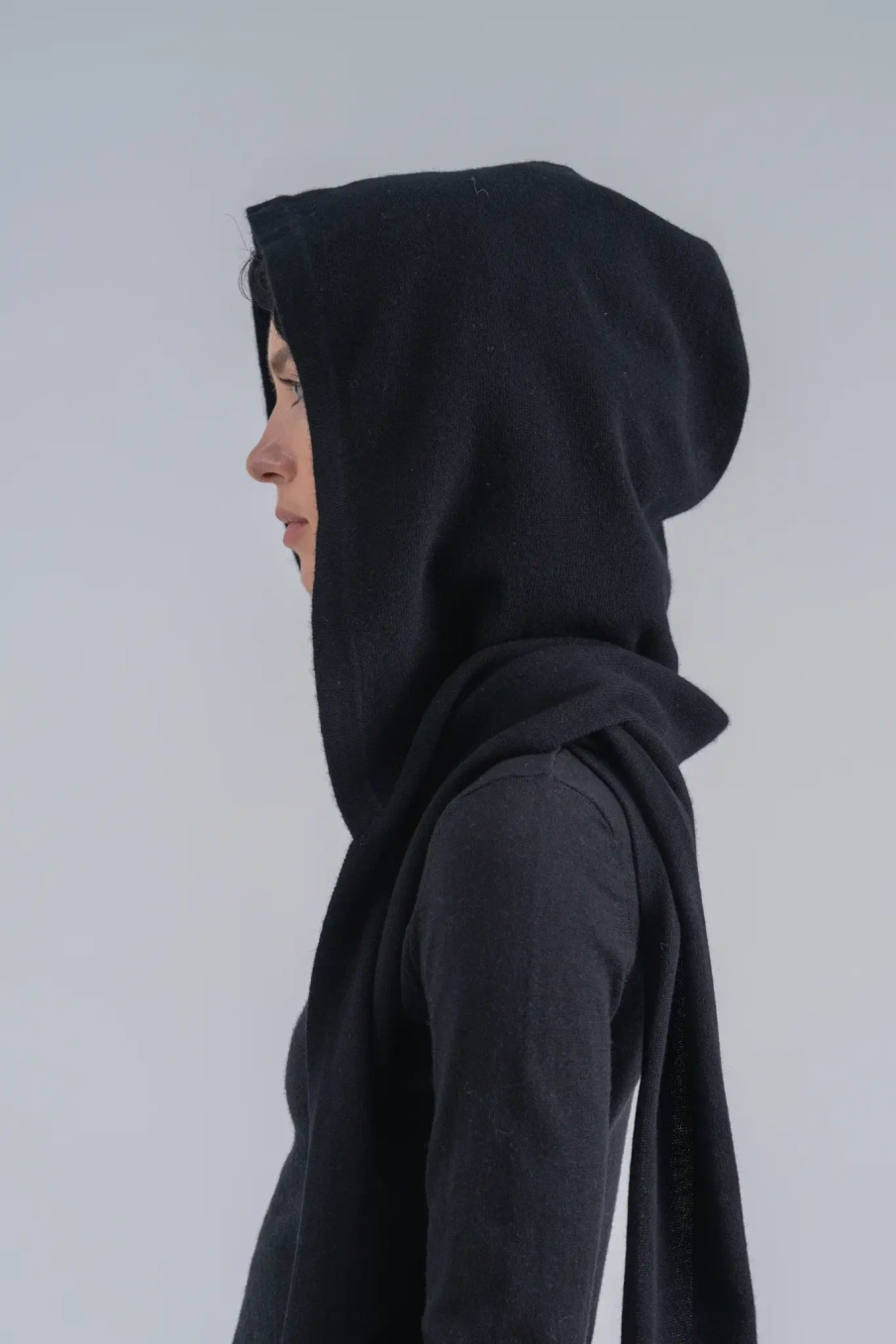 Капюшон из шерсти мериноса