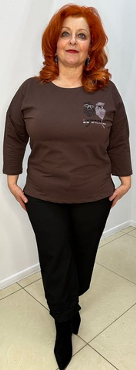 Толстовка-свитшот с принтом "котики"