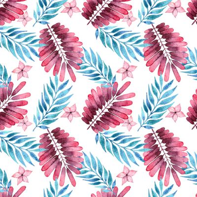 Тропические листья