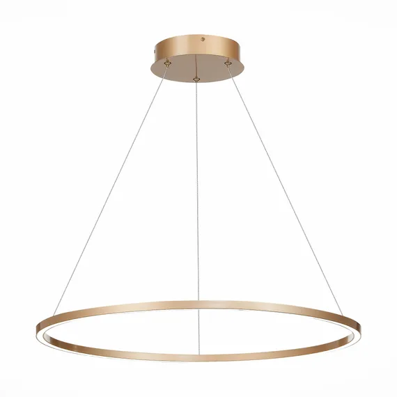 ST605.243.34 Светильник подвесной ST-Luce Золотистый/Белый LED 1*34W 4000K Подвесные светильники