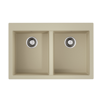 Кухонная мойка Omoikiri Bosen 80-2-BE Tetogranit/ваниль