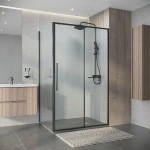 Душевой уголок Niagara Nova NG-34-11AGR-A80GR-34 110x80 стекло прозрачное/профиль графит матовый