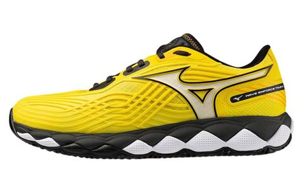 Мужские кроссовки для Падел Mizuno Wave Enforce Tour 2 Padel - vibrant yellow/white/black sand
