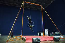 Мобильная гимнастическая стойка