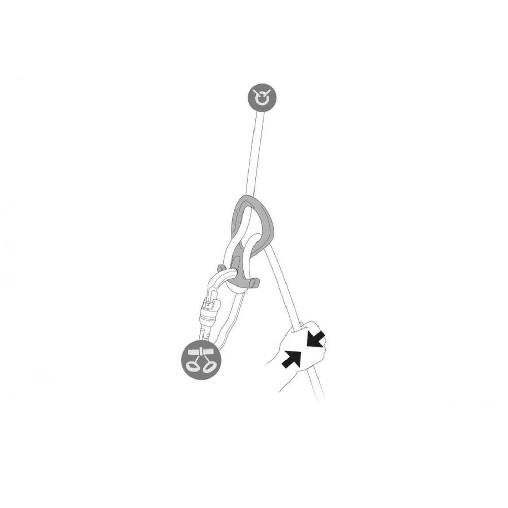Petzl спусковое устройство Pirana Club