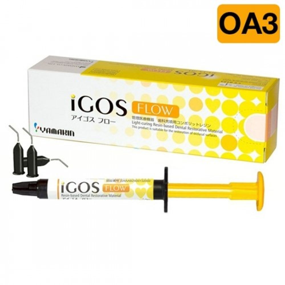iGOS Flow OA3 (2,6гр.) Айгос Флоу ОА3, жидкотекучий пломбировочный материал