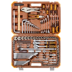 Набор инструментов 142 пр.1/4''3/8''1/2''(6-гр.)(4-32мм) FORSTIME FT-41421-5