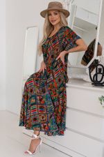 Платье Магия лета (абстракция) Р11-867/5 Nikol