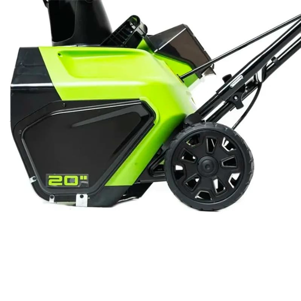 Снегоуборщик аккумуляторный Greenworks Арт. 2602907, 60V, 51 см, бесщеточный