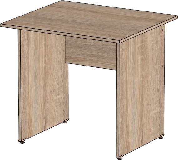 Стол письменный Стандарт Про дуб сонома
