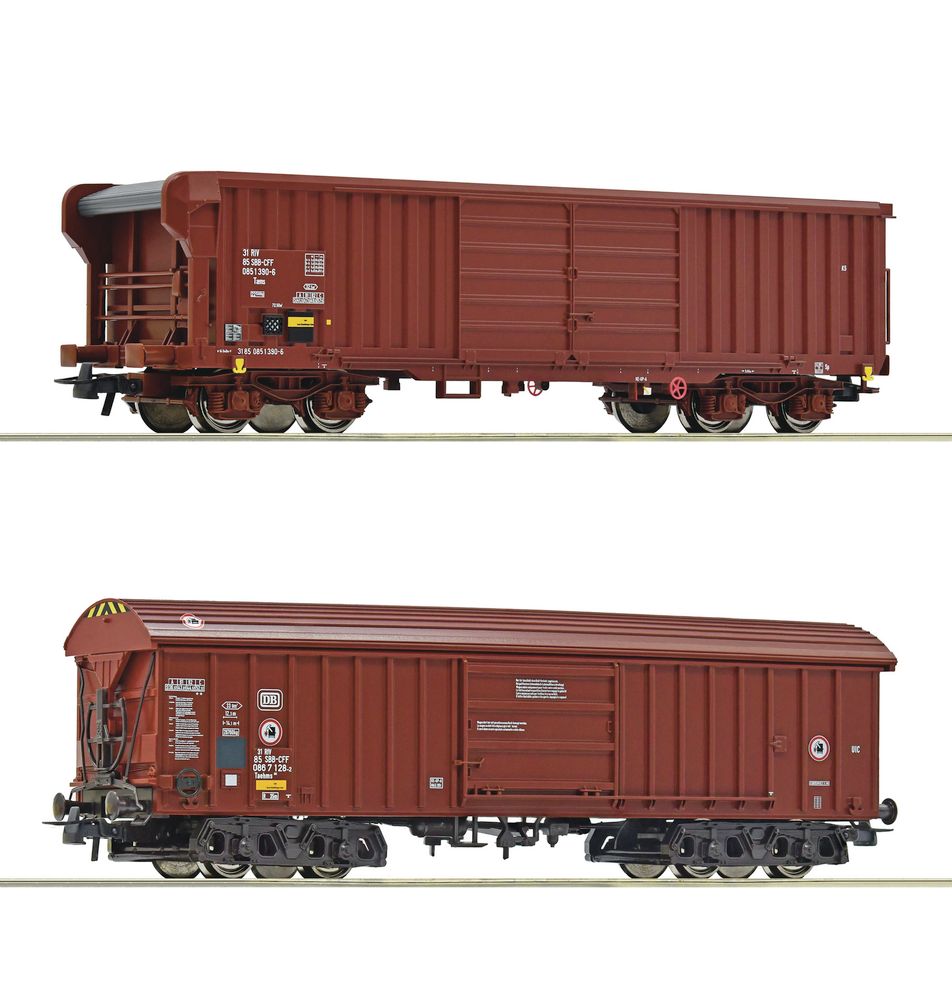 Набор из 2-х грузовых вагонов, DB/SBB, Ep.IV-V