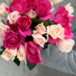 ❤️ Романтический микс — букет пионовидных ароматных роз — в день всех влюблённых у Феи