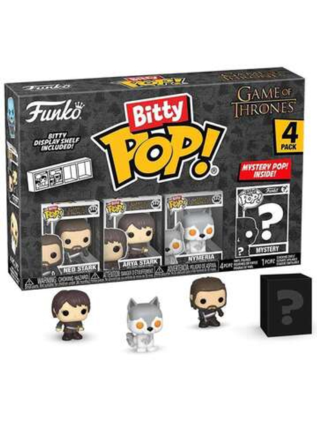 Фигурка Funko Bitty POP! Game of Thrones Ned Stark+Arya Stark+Nymeria+Mystery (1 of 4) 4PK 83649