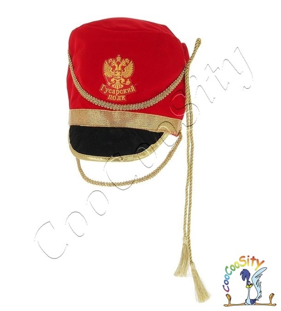 шляпа Гусарский полк 28 х 28 х 14 см, текстиль
