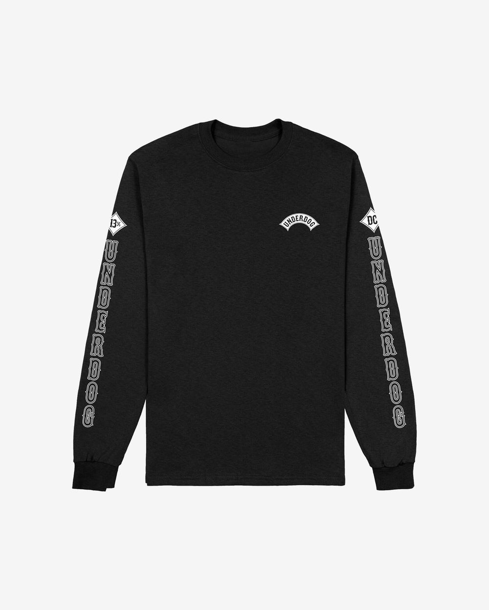 Лонгслив Underdog Support DogHead Black