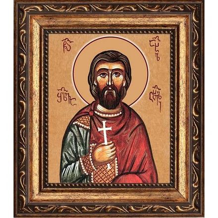 Шалва Ахалцихский мученик. Икона на холсте.