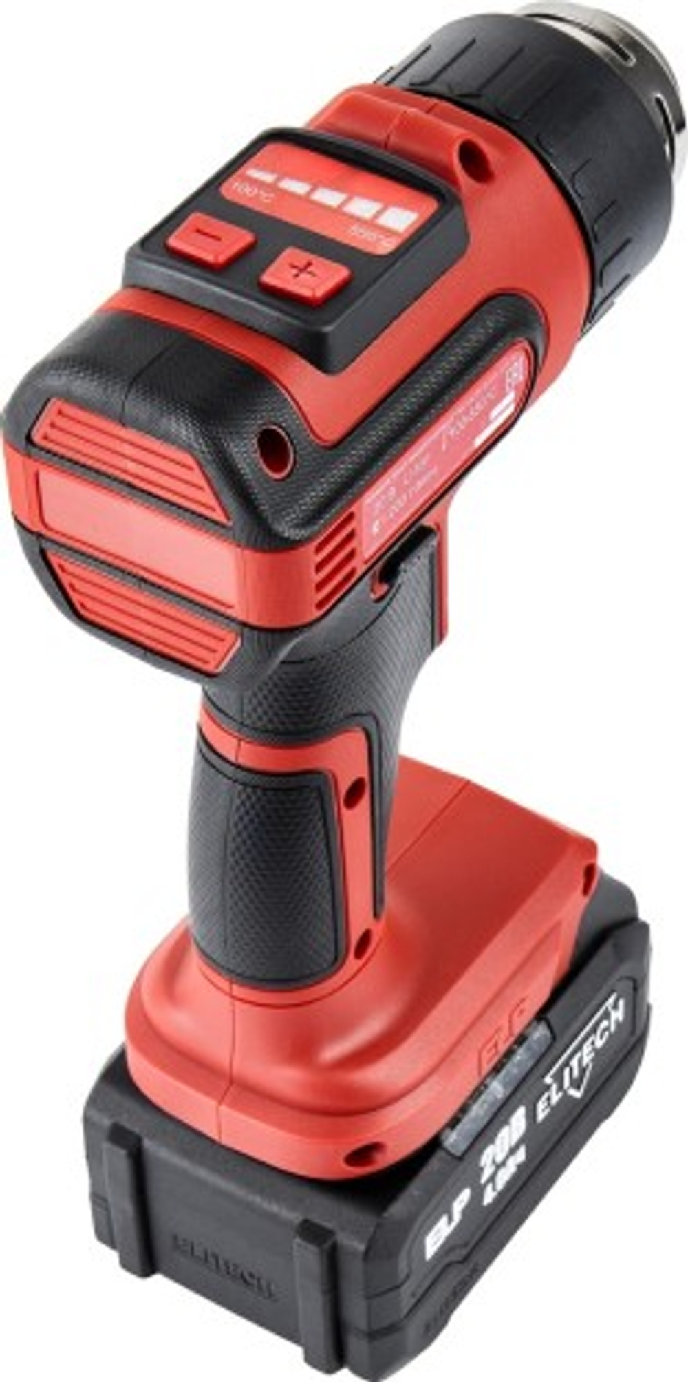 Фен строительный ELITECH ТВА 20СЛ5 аккумуляторный 205707