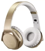 Bluetooth Наушники SODO MH3 Gold, наушники колонка, беспроводные наушники, золото