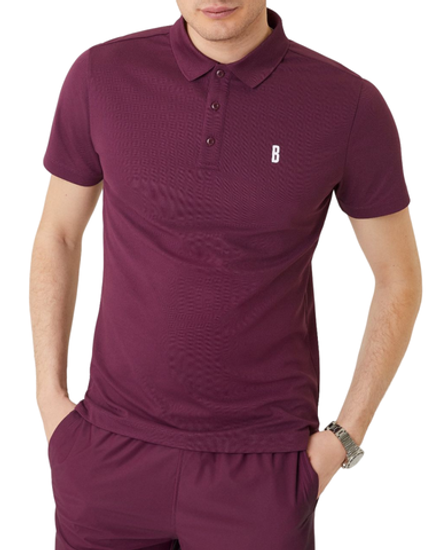Теннисное поло Bjorn Borg Ace Polo - grape wine