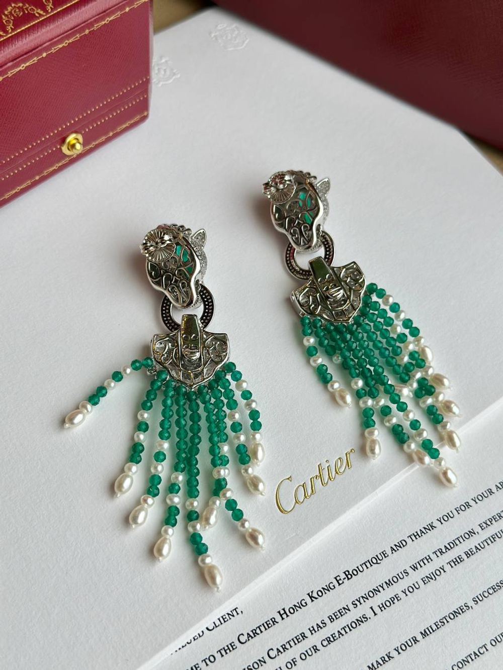 Серьги Cartier