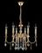 Подвесная люстра Crystal Lux Mercedes SP6 Gold/Color
