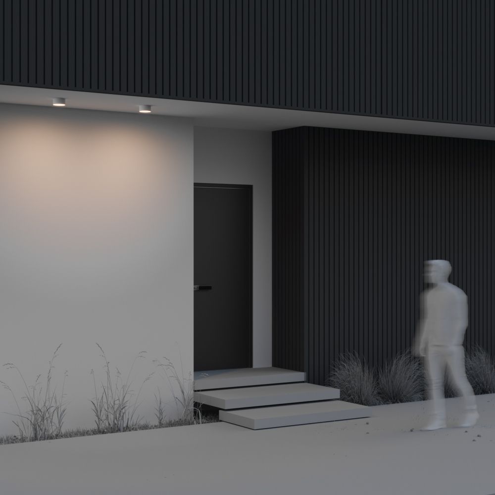 Уличный потолочный светодиодный светильник Maytoni   O430CL-L15W3K