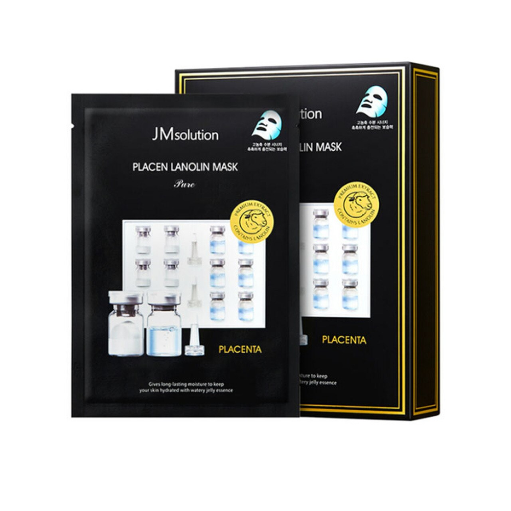 [JM Solution] Placen lanolin mask pure - Антивозрастная плацентарная маска с ланолином