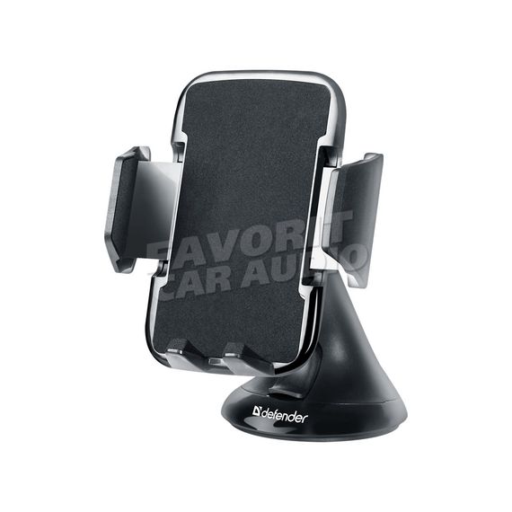 Держатель Defender CH-113 присоска шарнир чёрный